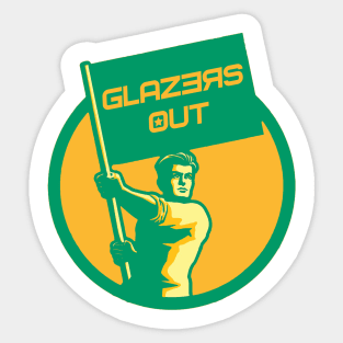 Glazers Out Sticker